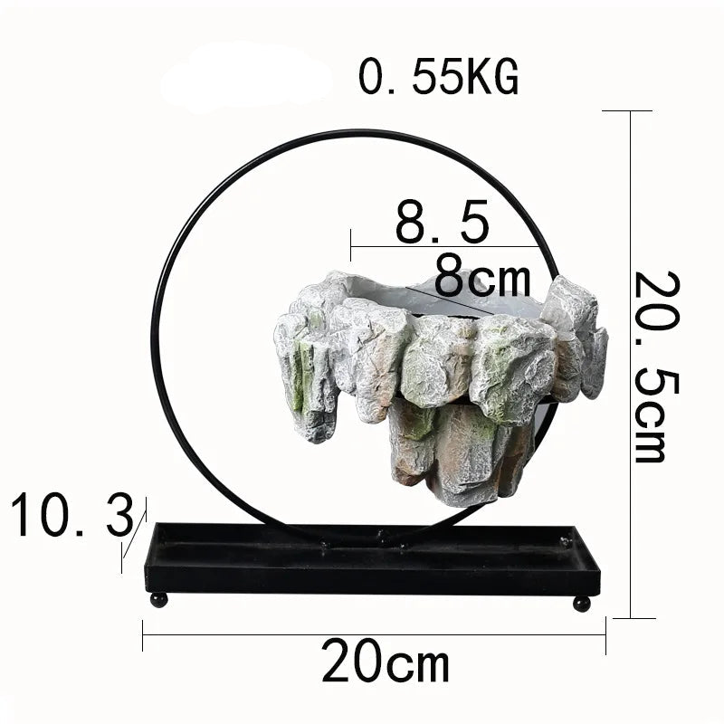 Lewitująca doniczka magnetyczna bonsai – nowoczesna ozdoba na biurko