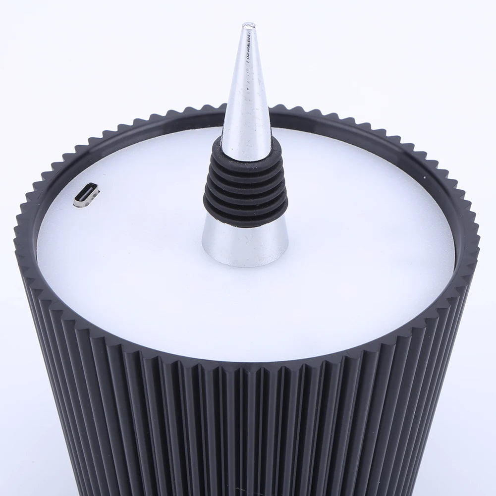 Ładowana, bezprzewodowa lampka dekoracyjna RGB (wielokolorowa) na butelkę wina – nastrojowe oświetlenie do sypialni, restauracji i baru