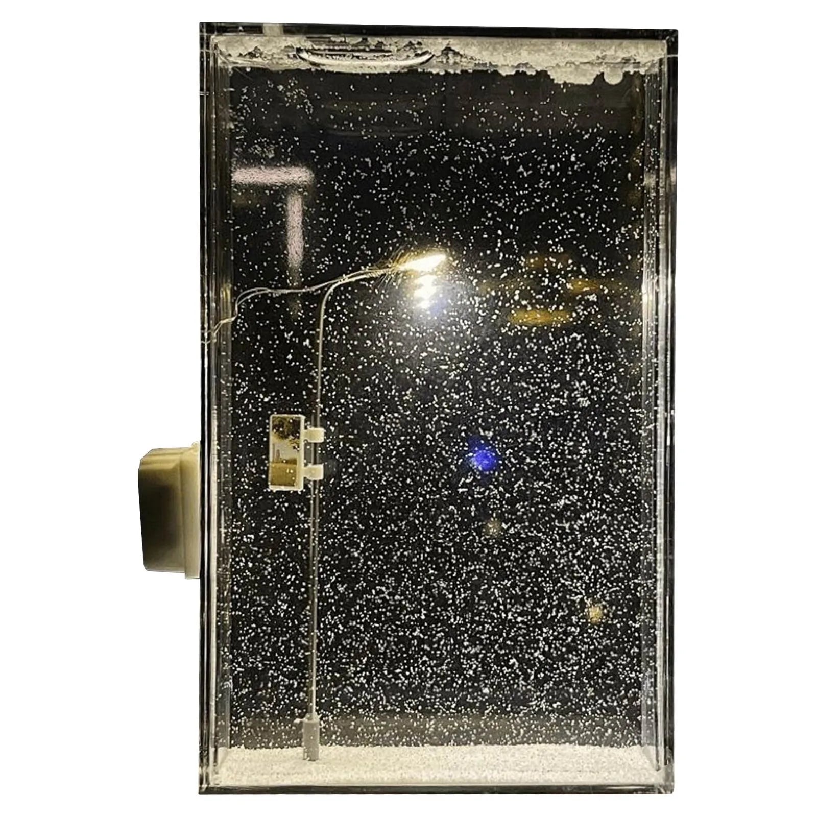 Śnieżna noc lampka nocna (DIY)