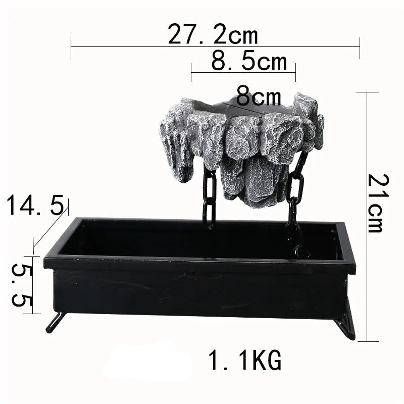 Lewitująca doniczka magnetyczna bonsai – nowoczesna ozdoba na biurko