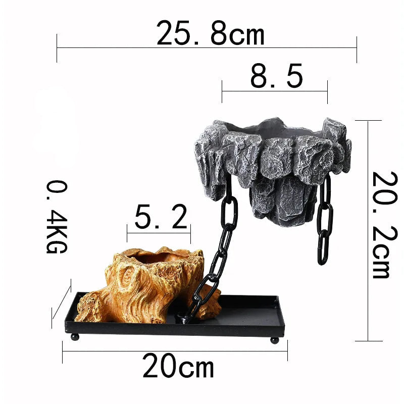 Lewitująca doniczka magnetyczna bonsai – nowoczesna ozdoba na biurko