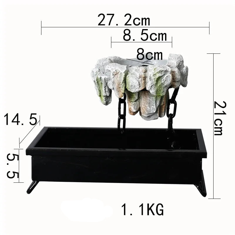 Lewitująca doniczka magnetyczna bonsai – nowoczesna ozdoba na biurko
