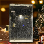 Śnieżna noc lampka nocna (DIY)
