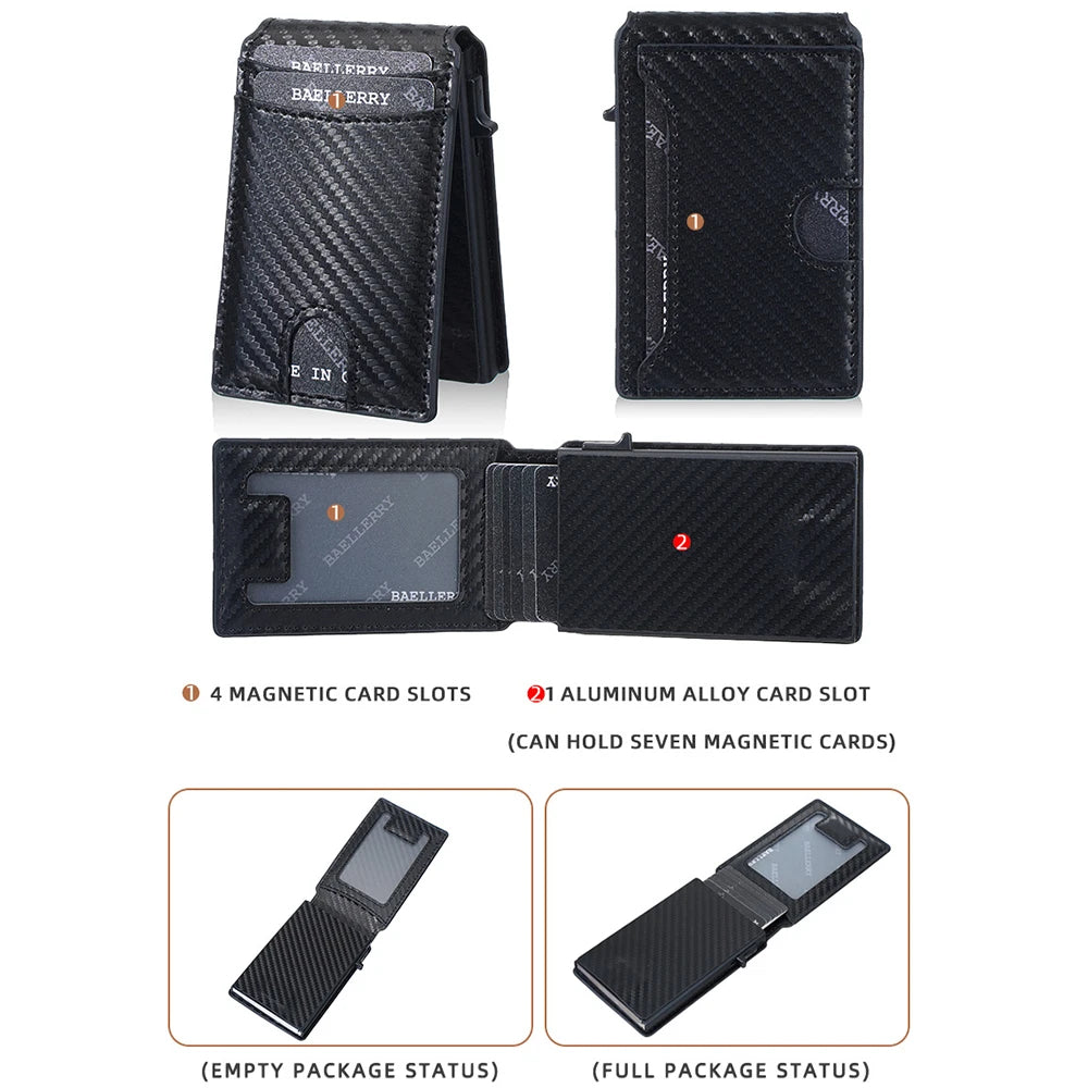 Elegancki portfel z technologią RFID
